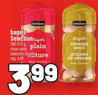 Metro BAGELS SELECTION | SELECTION BAGELS offer
