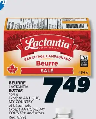 IGA LACTANTIA BUTTER offer