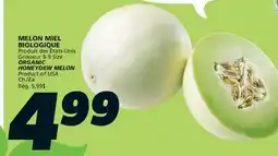 IGA ORGANIC HONEYDEW MELON offer