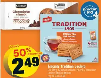 Super C biscuits Tradition Leclerc | Leclerc Tradition cookies offer