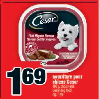Super C nourriture pour chiens Cesar | Cesar dog food offer