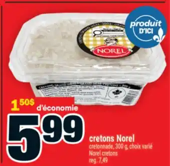 Super C cretons Norel | Norel cretons offer