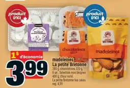 Super C madeleines LapetiteBretonne | LapetiteBretonne tea cakes offer