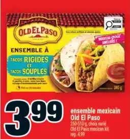 Super C ensemble mexicain Old El Paso | Old El Paso mexican kit offer