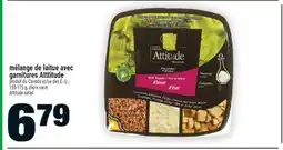 Super C mélange de laitue avec garnitures Atttitude | Attitude salad offer