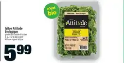 Super C laitue Attitude biologique | Attitude organic lettuce offer
