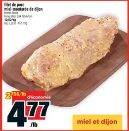 Super C filet de porc miel-moutarde de dijon | honey dijon pork tenderloin offer