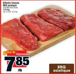 Super C biftecks français BBQ asiatique | asian BBQ french steaks offer