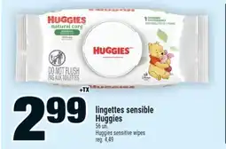 Super C lingettes sensible Huggies | Huggies sensitive wipes offer
