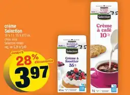 Super C crème Selection | Sélection cream offer