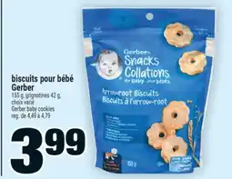 Super C biscuits pour bébé Gerber | Gerber baby cookies offer