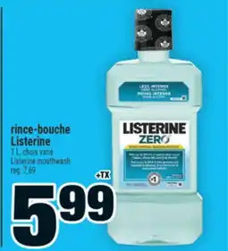 Super C rince-bouche Listerine | Listerine mouthwash offer