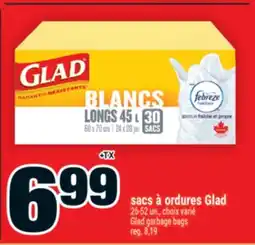 Super C sacs à ordures Glad | Glad garbage bags offer