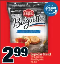 Super C baguettes Grissol | Grissol baguettes offer