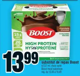 Super C substitut de repas Boost | Boost meal substitute offer