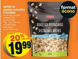 Super C moitiés de pacanes naturelles Irrésistible | Irrésistible natural pecan halves offer