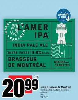 Super C bière BrasseurdeMontréal | beer offer