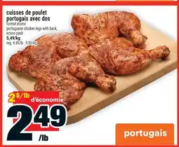 Super C cuisses de poulet portugais avec dos | portuguese chicken legs with back, econo pack offer