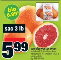 Super C pamplemousses roses | pink grapefruits offer