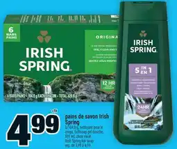 Super C pains de savon Irish Spring | Irish Spring bar soap offer