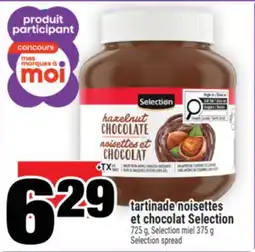 Super C tartinade noisettes et chocolat Selection | Selection spread offer