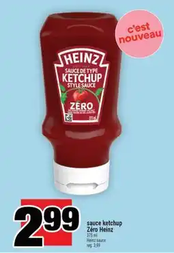 Super C sauce ketchup Zéro Heinz | Heinz sauce offer