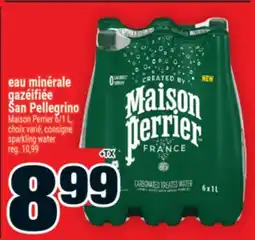 Super C eau minérale gazéifiée San Pellegrino | sparkling water offer