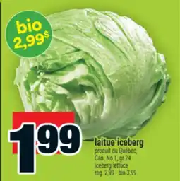 Super C laitue iceberg | iceberg lettuce offer