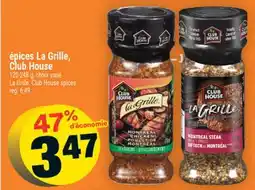 Super C épices La Grille, Club House | La Grille, Club House spices offer