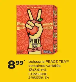 Provigo BOISSONS PEACE TEA offer