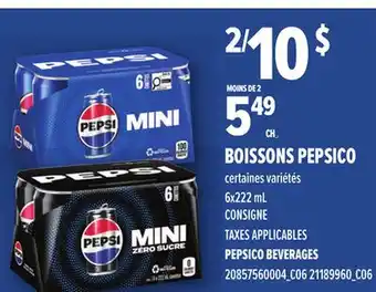 Provigo BOISSONS PEPSICO | PEPSICO BEVERAGES offer