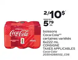 Provigo BOISSONS COCA-COLA offer