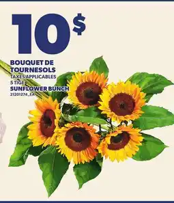 Provigo BOUQUET DE TOURNESOLS | SUNFLOWER BUNCH, 5 TIGE offer