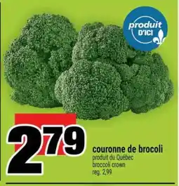 Super C COURONNE DE BROCOLI offer