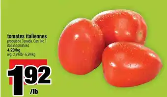 Super C TOMATES ITALIENNES offer