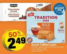 Super C BISCUITS TRADITION LECLERC offer