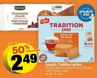 Super C BISCUITS TRADITION LECLERC offer