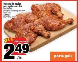 Super C cuisses de poulet portugais avec dos offer