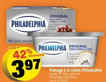 Super C FROMAGE À LA CRÈME PHILADELPHIA offer