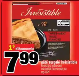 Super C pâté surgelé Irrésistible offer