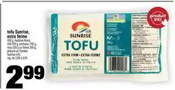 Super C tofu Sunrise, extra ferme offer