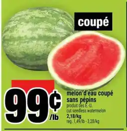 Super C melon d'eau coupé sans pépins offer