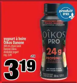 Super C yogourt à boire Oïkos Danone offer