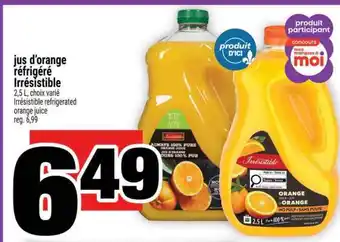 Super C Jus d'orange réfrigéré Irrésistible offer
