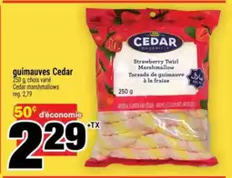 Super C guimauves Cedar offer