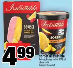 Super C Sorbet Irrésistible offer