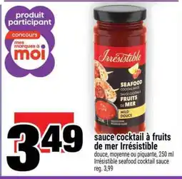 Super C sauce cocktail à fruits de mer Irrésistible offer