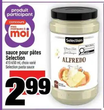 Super C SAUCE POUR PÂTES SELECTION offer