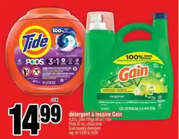 Super C détergent à lessive Gain offer