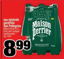 Super C eau minérale gazéifiée San Pellegrino offer